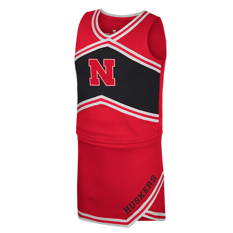 Girls' Nebraska Huskers Youth Time For Recess Cheer Set - NEBRASKA