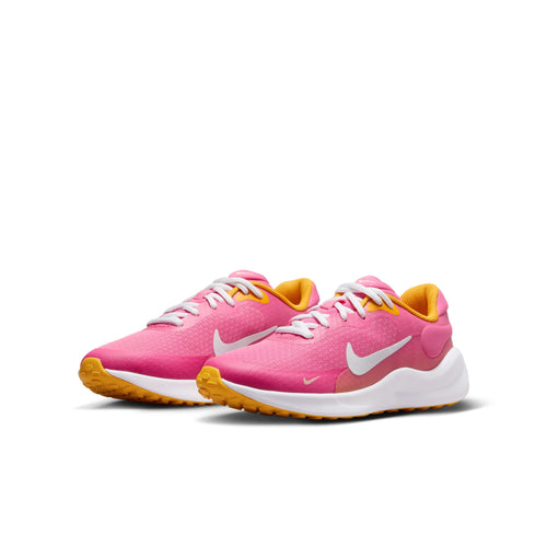 Girls' Nike Kids Revolution 7 Tie - 601 - PINK
