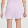 Girls' Nike One 2-In-1 3" Short - 537 - DOLL
