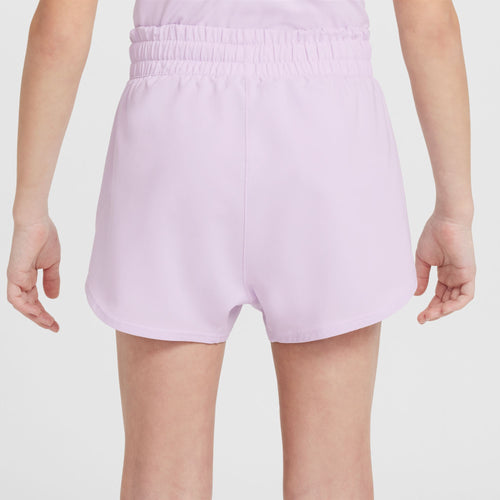 Girls' Nike One 2-In-1 3" Short - 537 - DOLL