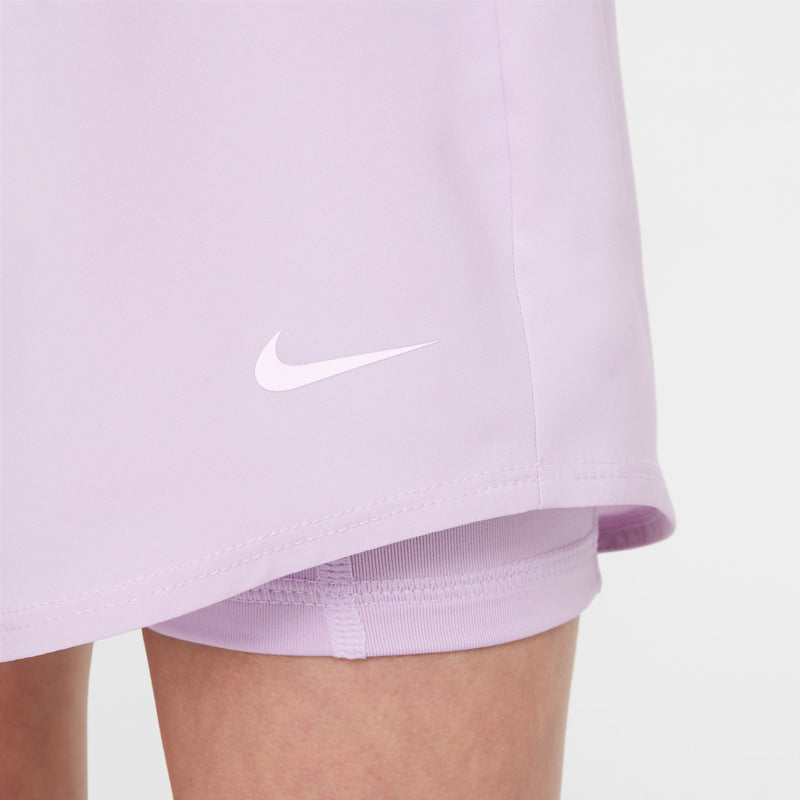 Girls' Nike One 2-In-1 3" Short - 537 - DOLL