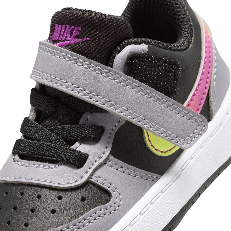 Girls' Nike Toddler Court Borough Low Recraft - 001 - BLACK