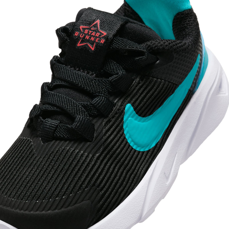 Girls' Nike Toddler Star Runner 4 - 009 - BLACK