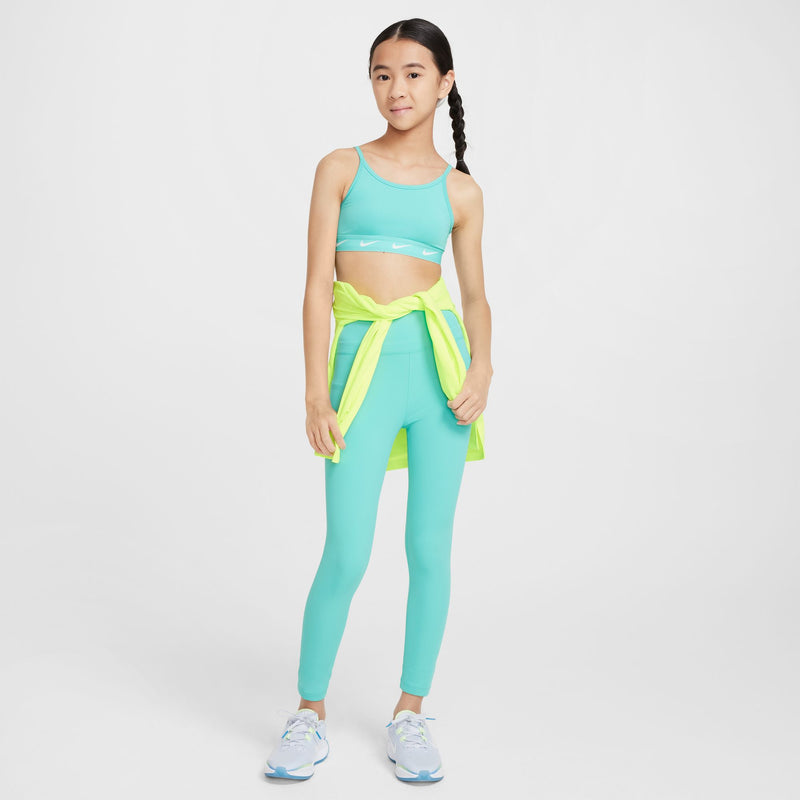 Girls' Nike Yourth Dri-FIT One Sports Bra  - 300 FROS
