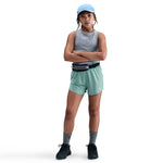 Girls' Nike Yourth Dri-FIT One Woven High-Waisted Short - 017 - CANNON BLUE