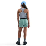Girls' Nike Yourth Dri-FIT One Woven High-Waisted Short - 017 - CANNON BLUE