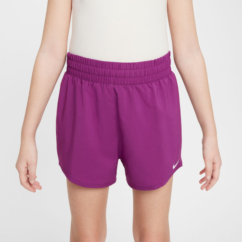 Girls' Nike Yourth Dri-FIT One Woven High-Waisted Short - 503 VIOL