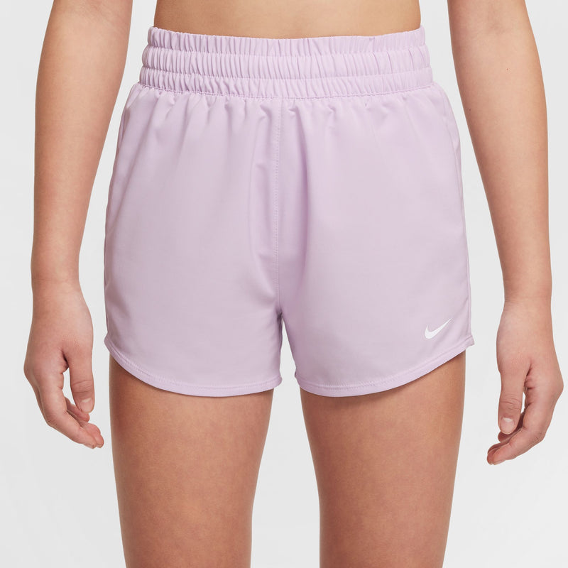 Girls' Nike Yourth Dri-FIT One Woven High-Waisted Short - 537 - DOLL