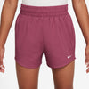 Girls' Nike Yourth Dri-FIT One Woven High-Waisted Short - 634 - SWEET BEET
