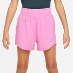 Girls' Nike Yourth Dri-FIT One Woven High-Waisted Short - 675 PINK