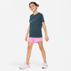 Girls' Nike Yourth Dri-FIT One Woven High-Waisted Short - 675 PINK