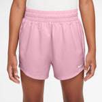 Girls' Nike Yourth Dri-FIT One Woven High-Waisted Short - 690 - SOFT PINK