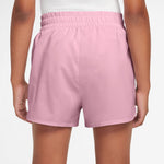Girls' Nike Yourth Dri-FIT One Woven High-Waisted Short - 690 - SOFT PINK