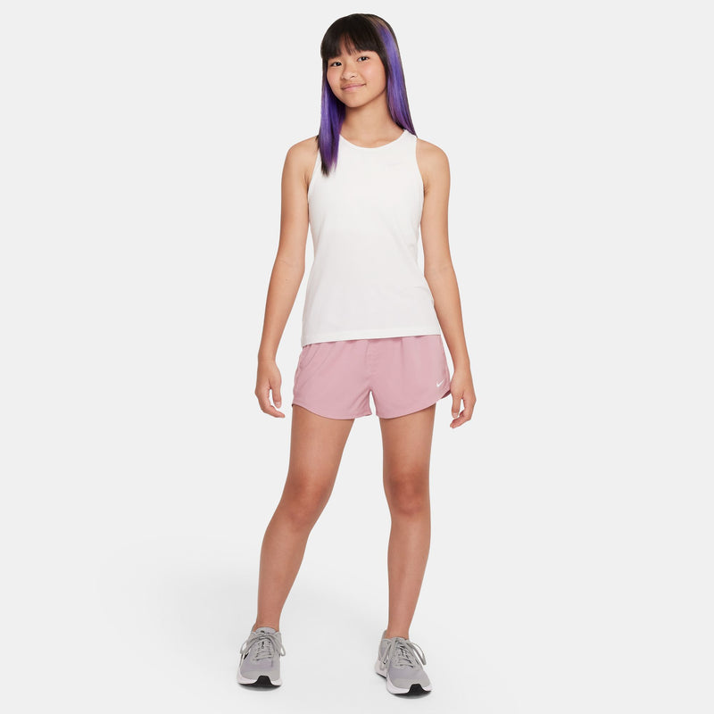 Girls' Nike Yourth Dri-FIT One Woven High-Waisted Short - 698 ELEM