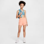 Girls' Nike Yourth Dri-FIT One Woven High-Waisted Short - 844 - APRICOT