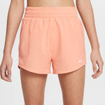 Girls' Nike Yourth Dri-FIT One Woven High-Waisted Short - 844 - APRICOT