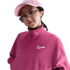 Girls' Nike Youth 1/4 Zip Fleece - 634 BEET