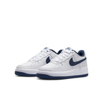 Girls' Nike Youth Air Force 1 Low - 111 - WHITE/NAVY