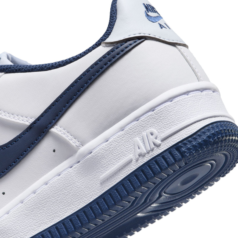 Girls' Nike Youth Air Force 1 Low - 111 - WHITE/NAVY