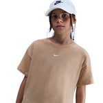 Girls' Nike Youth Boxy Essential T-Shirt - 200 - HEMP