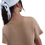 Girls' Nike Youth Boxy Essential T-Shirt - 200 - HEMP