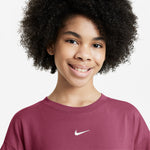 Girls' Nike Youth Boxy Essential T-Shirt - 634 - SWEET BEET