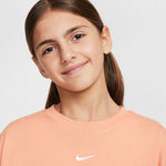 Girls' Nike Youth Boxy Essential T-Shirt - 844 - APRICOT