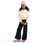 Girls' Nike Youth Boxy Fleece Sweatshirt - 047 PERL