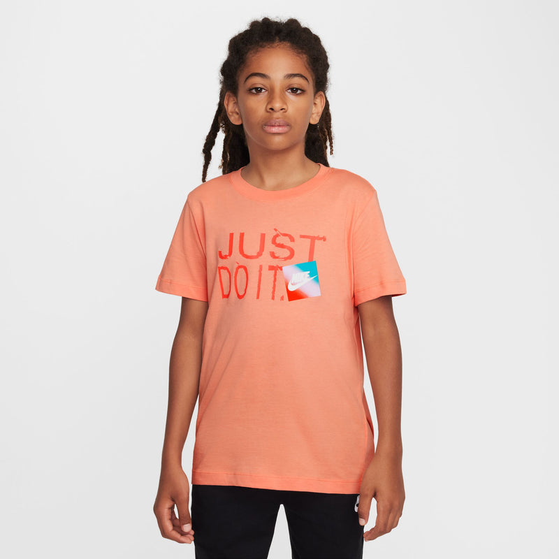 Girls' Nike Youth Brandmark JDI T-Shirt - 844 - APRICOT