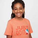 Girls' Nike Youth Brandmark JDI T-Shirt - 844 - APRICOT