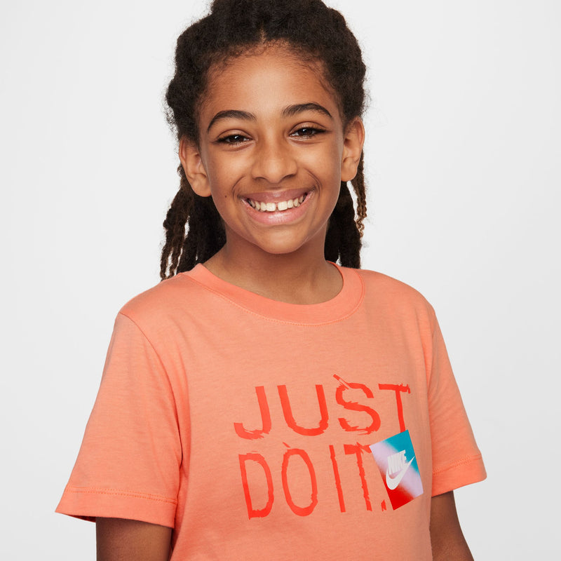 Girls' Nike Youth Brandmark JDI T-Shirt - 844 - APRICOT