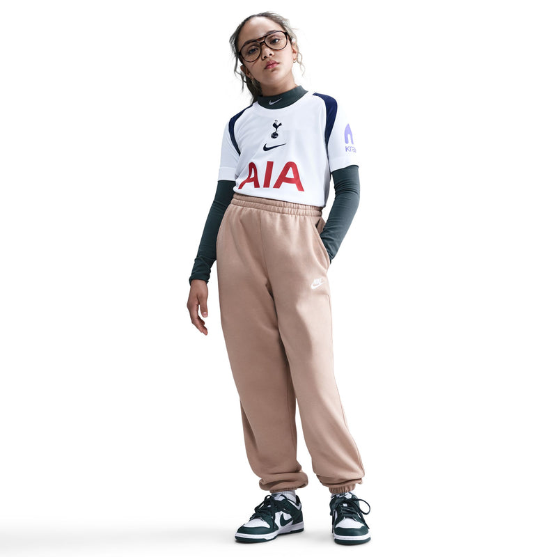 Girls' Nike Youth Club Fleece Pants - 200 - HEMP