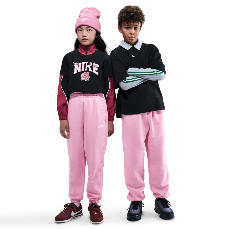 Girls' Nike Youth Club Fleece Pants - 690 - SOFT PINK