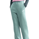 Girls' Nike Youth Club Fleece Wide-Leg Pant - 017 - CANNON BLUE