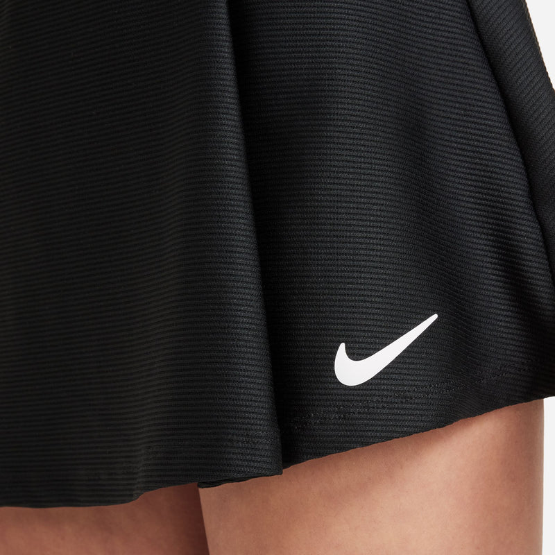 Girls' Nike Youth Court Victory Tennis Skirt - 010 - BLACK