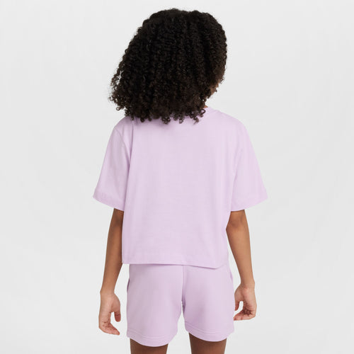 Girls' Nike Youth Crop T-Shirt - 537 - DOLL