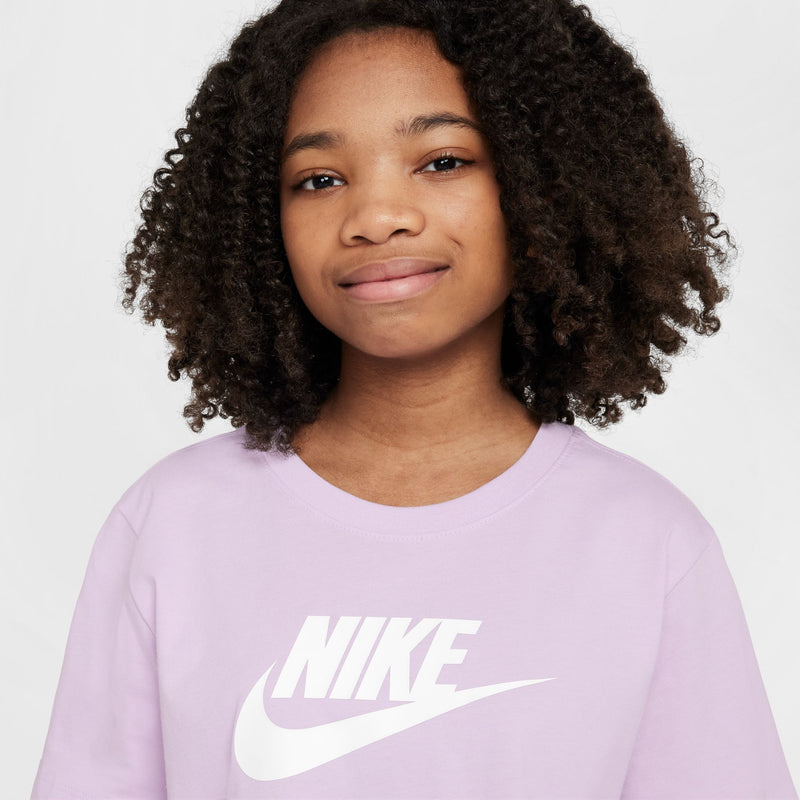 Girls' Nike Youth Crop T-Shirt - 537 - DOLL