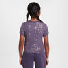 Girls' Nike Youth Crop T-Shirt - 573 - DARK RAISIN