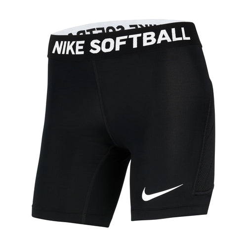 Girls' Nike Youth Dri-FIT Sliding Shorts - 010 - BLACK