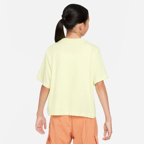 Girls' Nike Youth Dri-Fit Oversize T-Shirt - 331 - LUMINOUS GREEN