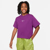 Girls' Nike Youth Essential Boxy T-Shirt - 503 VIOL