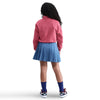 Girls' Nike Youth Long-Sleeve Sportswear Club Fleece 1/2 Zip  - 634 - SWEET BEET