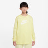 Girls' Nike Youth Longsleeve T-Shirt - 331 - LUMINOUS GREEN