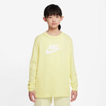 Girls' Nike Youth Longsleeve T-Shirt - 331 - LUMINOUS GREEN