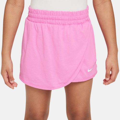 Girls' Nike Youth Mid-Rise Skort - 675 PINK