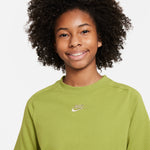 Girls' Nike Youth NSW Crop T-Shirt - 377 PEAR