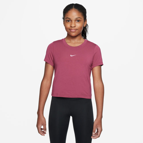 Girls' Nike Youth NSW Cropped T-Shirt - 634 - SWEET BEET
