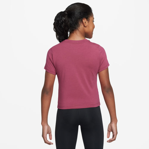 Girls' Nike Youth NSW Cropped T-Shirt - 634 - SWEET BEET