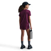 Girls' Nike Youth One Fitted T-Shirt - 610 - BORDEAUX