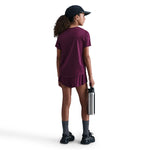 Girls' Nike Youth One Fitted T-Shirt - 610 - BORDEAUX